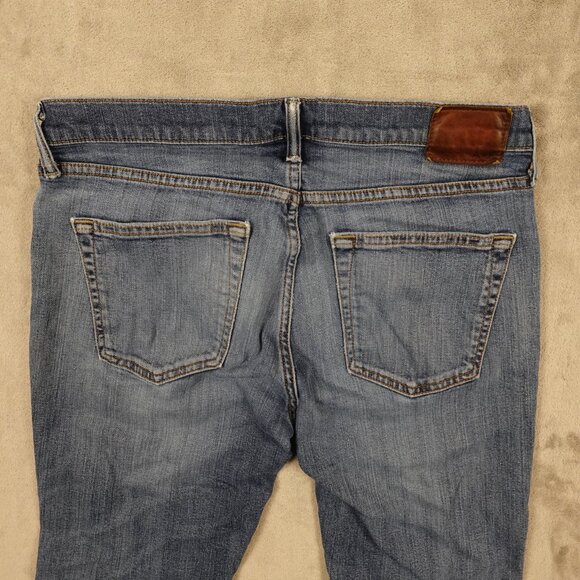 Abercrombie and Fitch jeans Kennan Straight men's 32x32 blue denim - Picture 10 of 11